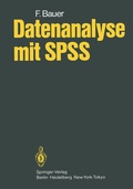 Cover: Datenanalyse mit SPSS - Springer