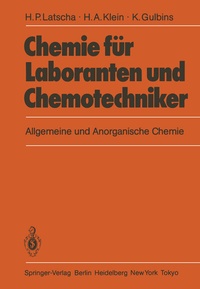 Abbildung von: Chemie für Laboranten und Chemotechniker - Springer