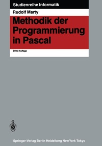 Abbildung von: Methodik der Programmierung in Pascal - Springer