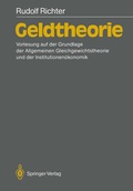 Cover: Geldtheorie - Springer
