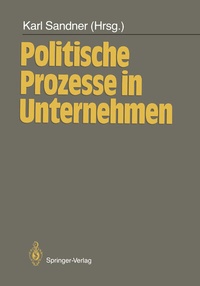 Abbildung von: Politische Prozesse in Unternehmen - Springer