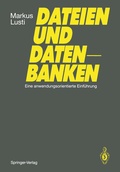 Cover: Dateien und Datenbanken - Springer