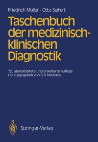 Abbildung von: Taschenbuch der medizinisch-klinischen Diagnostik - Springer