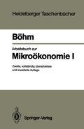 Bild: Arbeitsbuch zur Mikro&ouml;konomie I - Springer