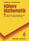 Cover: H&ouml;here Mathematik 1 - Springer