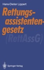 Cover: Rettungsassistentengesetz (RettAssG) - Springer