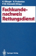 Cover: Fachkundenachweis Rettungsdienst - Springer