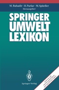 Cover: Springer Umweltlexikon - Springer