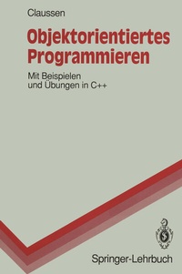 Enlarge image Cover: Objektorientiertes Programmieren - Springer