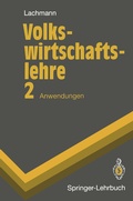 Cover: Volkswirtschaftslehre - Springer