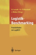 Cover: Logistik-Benchmarking - Springer