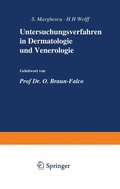 Cover: Untersuchungsverfahren in Dermatologie und Venerologie - J.F. Bergmann-Verlag