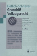 Bild: Grundri&szlig; Vollzugsrecht - Springer