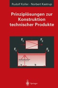Cover: Prinzipl&ouml;sungen zur Konstruktion technischer Produkte - Springer