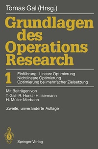 Abbildung von: Grundlagen des Operations Research - Springer