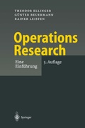 Cover: Operations Research - Springer