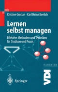 Cover: Lernen selbst managen - Springer