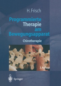 Abbildung von: Programmierte Therapie am Bewegungsapparat - Springer