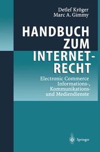 Abbildung von: Handbuch zum Internetrecht - Springer