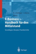 Cover: E-Business - Handbuch f&uuml;r den Mittelstand - Springer