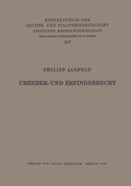 Cover: Urheber- und Erfinderrecht - Springer