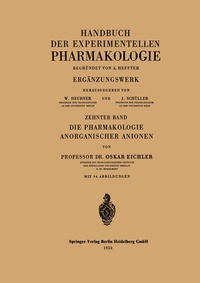 Abbildung von: Die Pharmakologie Anorganischer Anionen - Springer