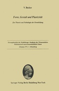 Cover: Form, Gestalt und Plastizit&auml;t - Springer