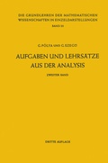 Cover: Aufgaben und Lehrs&auml;tze aus der Analysis - Springer