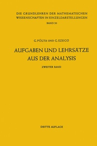 Abbildung von: Aufgaben und Lehrsätze aus der Analysis - Springer