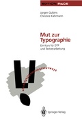 Cover: Mut zur Typographie - Springer