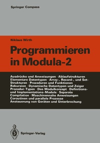 Abbildung von: Programmieren in Modula-2 - Springer