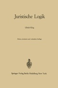 Cover: Juristische Logik - Springer