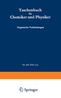 Abbildung von: Taschenbuch für Chemiker und Physiker - Springer