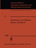 Cover: Einf&uuml;hrung in die Methode Branch and Bound - Springer