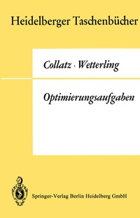 Abbildung von: Optimierungsaufgaben - Springer