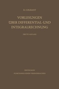 Cover: Vorlesungen &uuml;ber Differential- und Integralrechnung - Springer