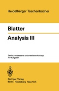 Cover: Analysis III - Springer