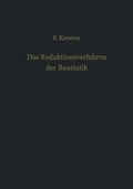 Cover: Das Reduktionsverfahren der Baustatik - Springer