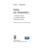 Abbildung von: Tafeln zur Akupunktur - Springer