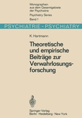 Cover: Theoretische und empirische Beitr&auml;ge zur Verwahrlosungsforschung - Springer