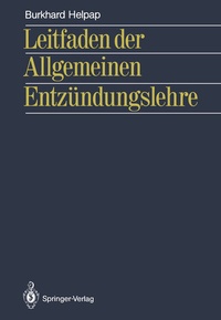 Enlarge image Cover: Leitfaden der Allgemeinen Entzündungslehre - Springer