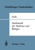 Cover: Mathematik f&uuml;r Mediziner und Biologen. - Springer
