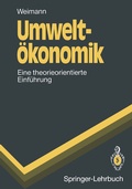 Cover: Umwelt&ouml;konomik - Springer