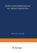 Cover: Intelligenzpr&uuml;fungen an Menschenaffen - Springer