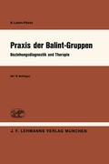 Cover: Praxis der Balint-Gruppen - Springer