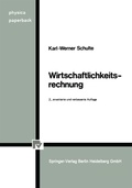 Cover: Wirtschaftlichkeitsrechnung - Physica