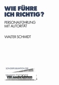 Cover: Wie F&uuml;hre Ich Richtig? - Springer