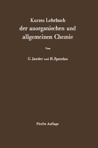 Abbildung von: Kurzes Lehrbuch der anorganischen und allgemeinen Chemie - Springer