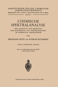 Cover: Chemische Spektralanalyse - Springer