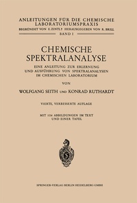 Abbildung von: Chemische Spektralanalyse - Springer